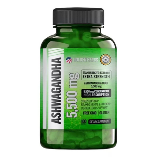 Ashwagandha 5500mg - Extra Fuerza y Alta Absorción