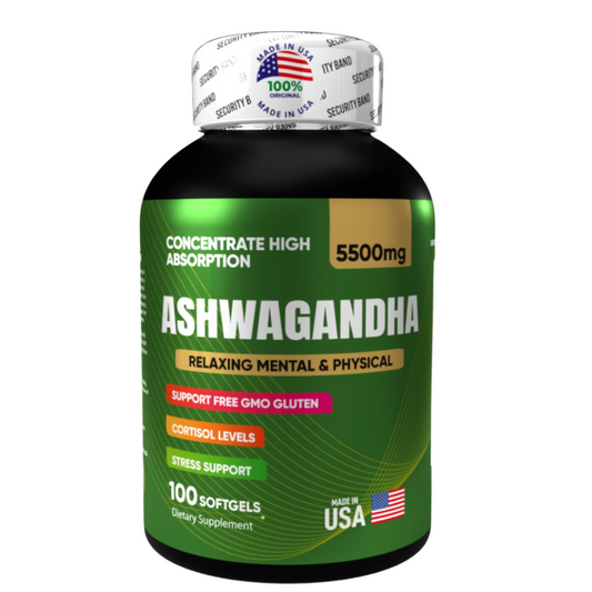 Ashwagandha 5500mg | Relajación, Energía y Equilibrio